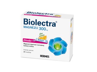 Hermes Biolectra Magnezij 300 mg Direkt naranča